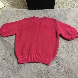 Cute Pink Sweater Ann Taylor Small Petite